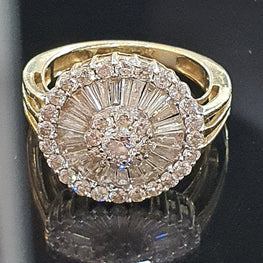 14ct Diamond Ring